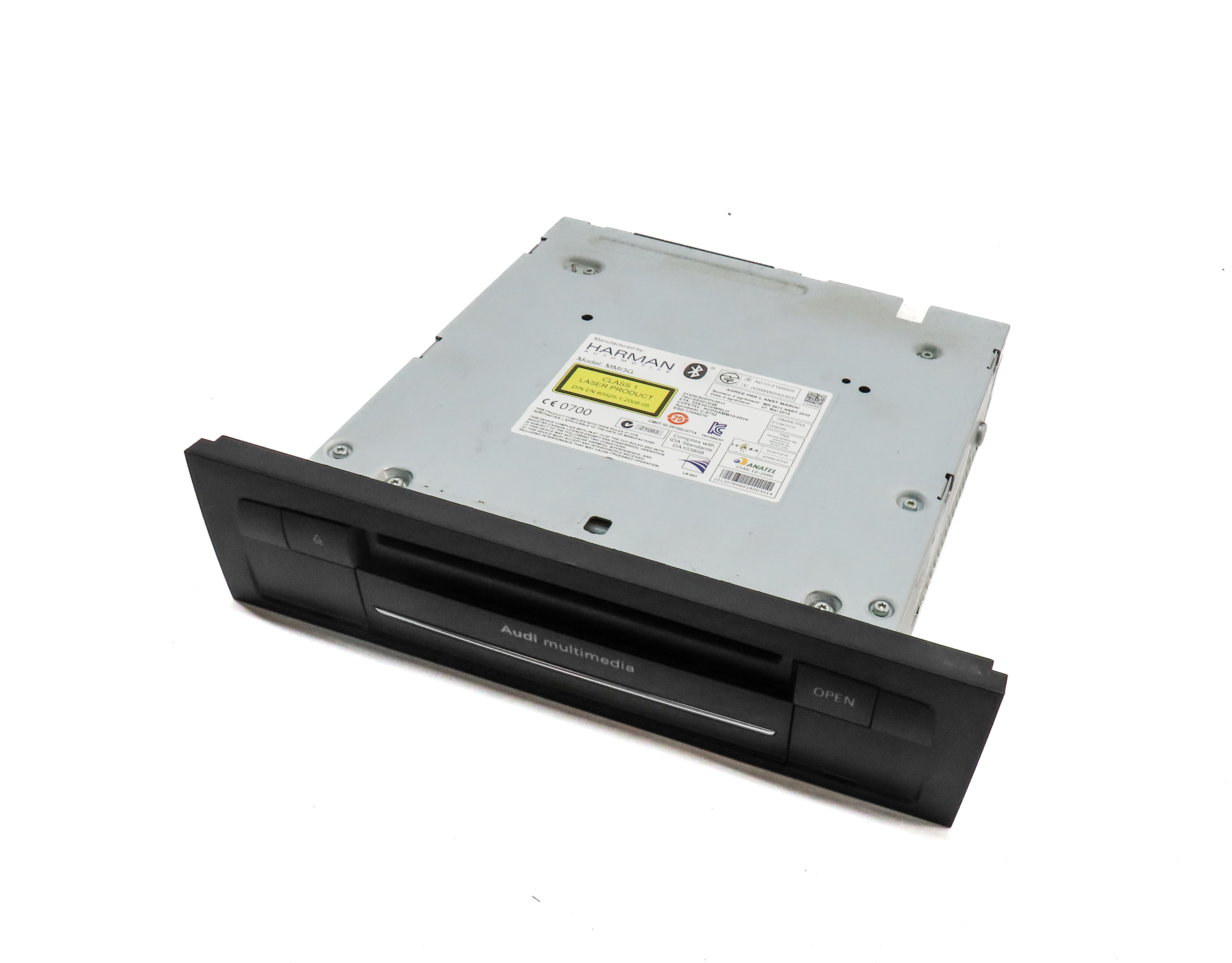 2014 AUDI Q7 (4L) FRONT AUDIO SOUND SYSTEM CD MMI MULTIMEDIA HEAD UNIT — exact item pictured